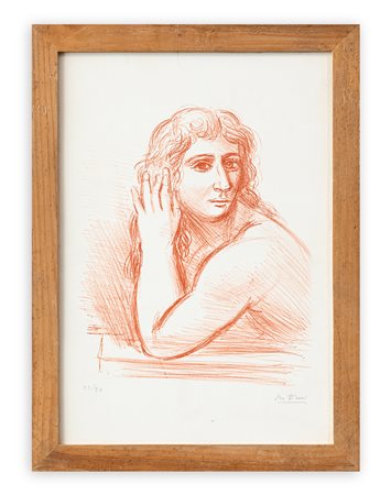 ACHILLE FUNI (1890-1972) - Ragazza