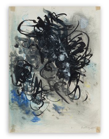 CLAUDE BELLEGARDE (1927-2019) - Composition nuagiste