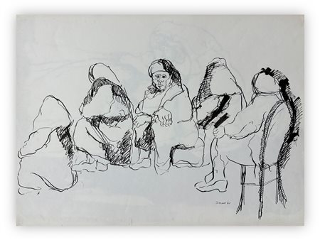 SAVERIO TERRUSO (1939-2003) - Senza Titolo, 1970