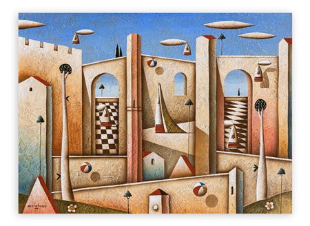 CARLO MIRABASSO (1959)  - Beautiful Models escaped from a fashion show to make a pizza, 2021