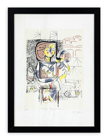 IBRAHIM KODRA (1918-2006) - Mater puerinum