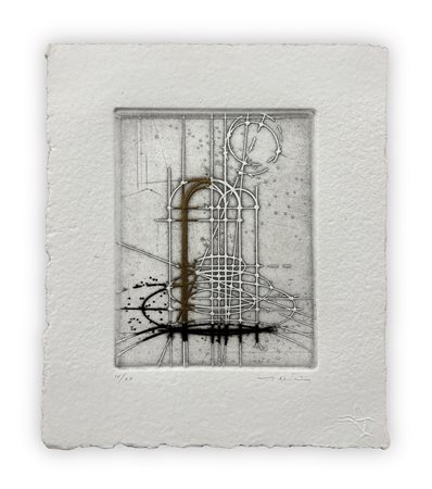 WALTER VALENTINI (1928-2022) - La città ideale, 1990