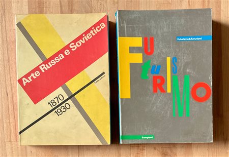FUTURISMO E ARTE SOVIETICA _ Lotto unico di 2 cataloghi