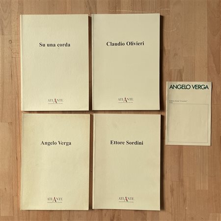 GRUPPO DEL CENOBIO (OLIVIERI, SORDINI, VERGA) - Lotto unico di 5 cataloghi