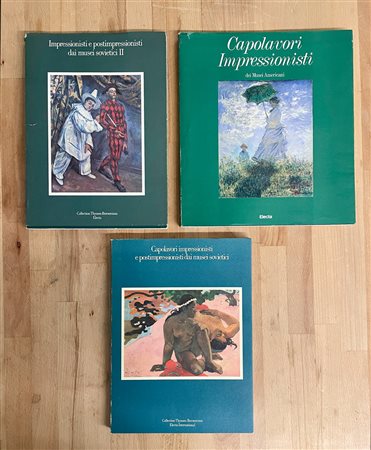 IMPRESSIONISMO - Lotto unico di 3 cataloghi