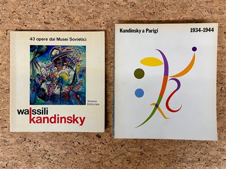 WASSILI KANDINSKY - Lotto unico di 2 cataloghi