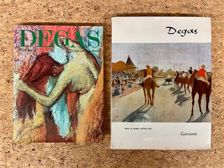 EDGAR DEGAS - Lotto unico di 2 cataloghi