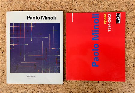 PAOLO MINOLI - Lotto unico di 2 cataloghi