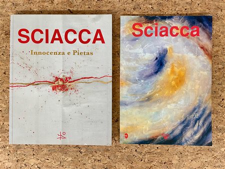 AUGUSTO SCIACCA - Lotto unico di 2 cataloghi