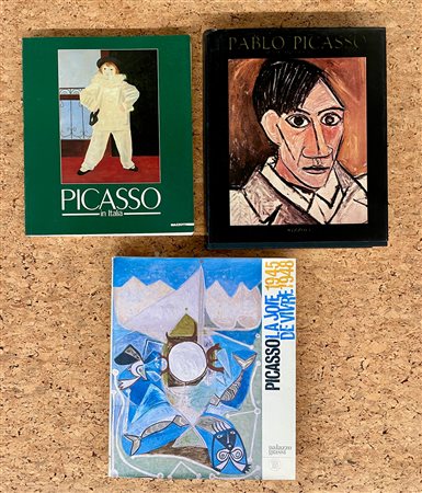 PABLO PICASSO - Lotto unico di 3 cataloghi