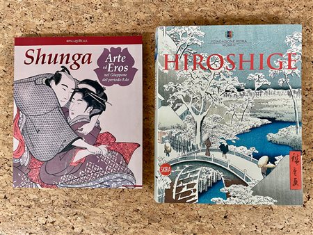 HIROSHIGE E SHUNGA - Lotto unico di 2 cataloghi