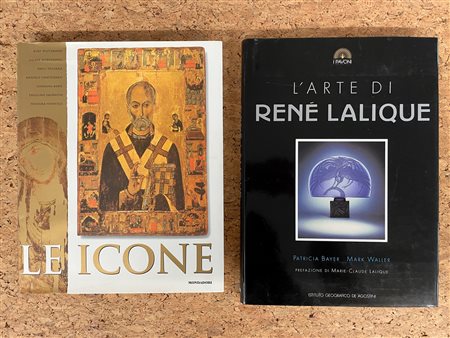 ICONE RUSSE E LALIQUE - Lotto unico di 2 cataloghi