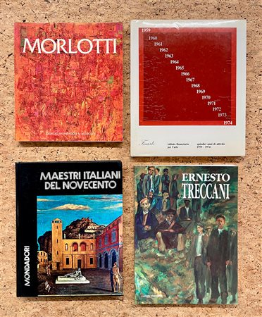 ARTE ITALIANA DEL '900 - Lotto unico di 4 cataloghi