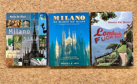 MARIO DE BIASI - Lotto unico di 3 cataloghi