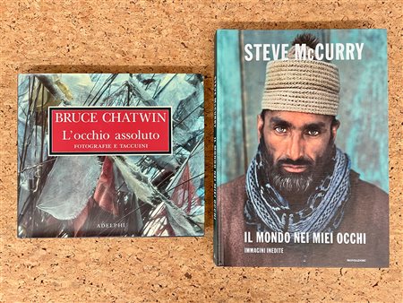 STEVE MCCURRY E B RUCE CHATWIN - Lotto unico di 2 cataloghi