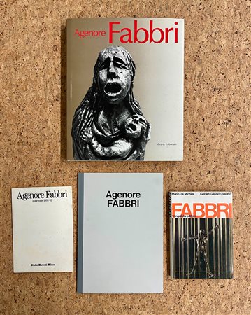 CATALOGHI CON DISEGNO (AGENORE FABBRI) - Agenore Fabbri 1929-1988, 1988