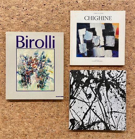 ARTE INFORMALE ITALIANA - Lotto unico di 3 cataloghi