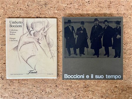 UMBERTO BOCCIONI - Lotto unico di 2 cataloghi