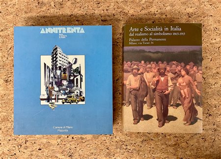 ARTE, CULTURA E SOCIETÀ IN ITALIA - Lotto unico di 2 cataloghi