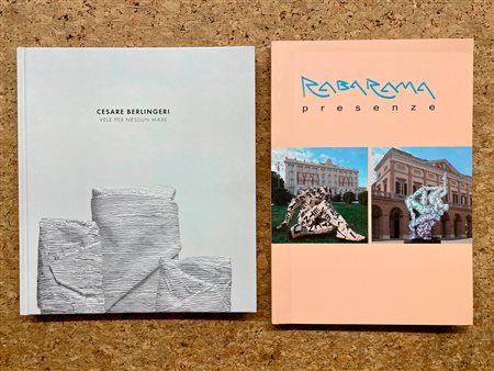 RABARAMA E CESARE BERLINGERI - Lotto unico di 2 cataloghi