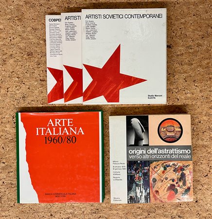 MANUALI DI STORIA DELL'ARTE - Lotto unico di 3 cataloghi