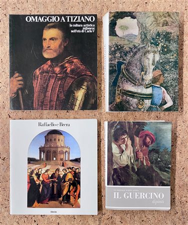 PROTAGONISTI DELLA PITTURA ANTICA - Lotto unico di 4 cataloghi