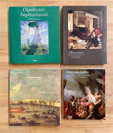 MANUALI DI STORIA DELL'ARTE - Lotto unico di 4 cataloghi