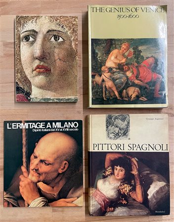 GRANDI COLLEZIONI E COLLETTIVE D'ARTE  - Lotto unico di 4 cataloghi