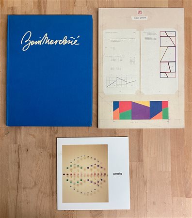 LORENZO PIEMONTI, SALVADOR PRESTA E BORIS MARDESIC - Lotto unico di 3 cataloghi