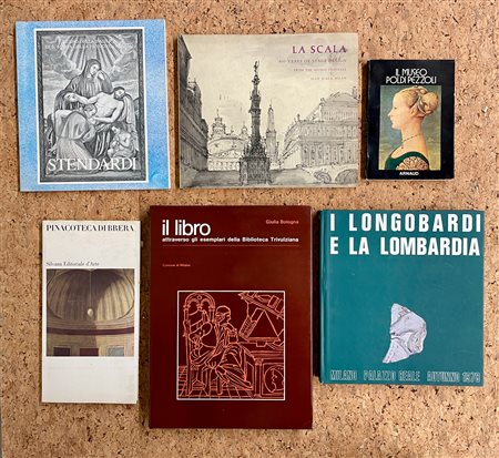 ARTE A MILANO - Lotto unico di 6 cataloghi