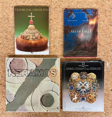 ARTE E TESORI ANTICHI - Lotto unico di 4 cataloghi