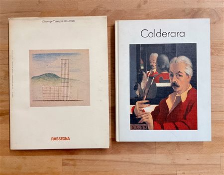 ANTONIO CALDERARA E GIUSEPPE TERRAGNI - Lotto unico di 2 cataloghi: