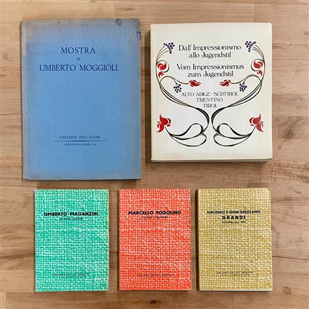 ARTE TRENTINA - Lotto unico di 5 cataloghi