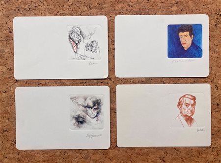 FOTOLITOGRAFIE BOLAFFIARTE - Lotto unico di 4 opere