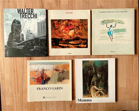 ARTISTI ITALIANI DEL XXI SECOLO - Lotto unico di 5 cataloghi