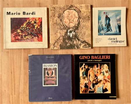 FIGURAZIONE ITALIANA DEL DOPOGUERRA - Lotto unico di 5 cataloghi