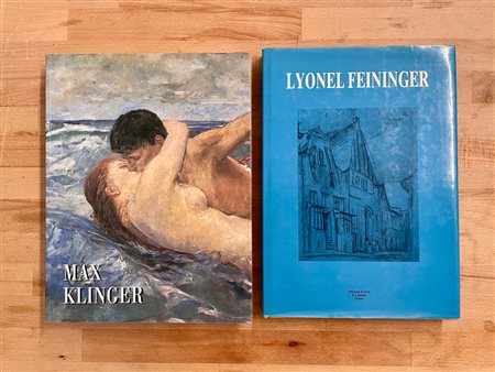 MAX KLINGER E LYONEL FEININGER - Lotto unico di 2 cataloghi