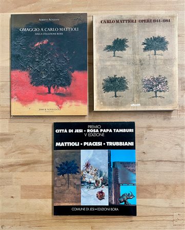 CARLO MATTIOLI - Lotto unico di 3 cataloghi