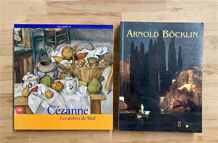 PAUL CÉZANNE E ARNOLD BÖCKLIN - Lotto unico di 2 cataloghi