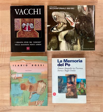 ILARIO ROSSI E SERGIO VACCHI - Lotto unico di 4 cataloghi