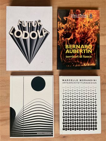 MARCO LODOLA, MARCELLO MORANDINI E BERNARD AUBERTIN - Lotto unico di 4 cataloghi