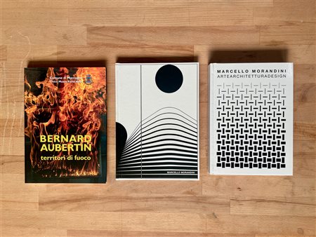 MARCELLO MORANDINI E BERNARD AUBERTIN - Lotto unico di 3 cataloghi