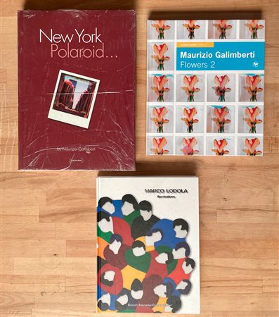 MAURIZIO GALIMBERTI E MARCO LODOLA - Lotto unico di 3 cataloghi