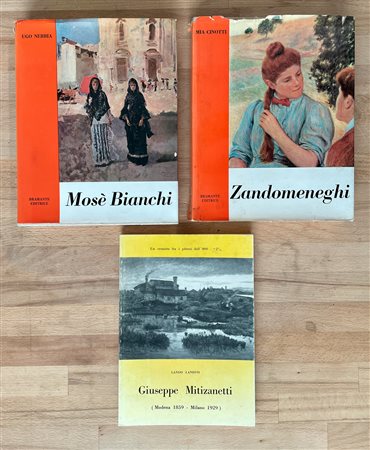 MOSÉ BIANCHI E FEDERICO ZANDOMENEGHI - Lotto unico di 2 cataloghi