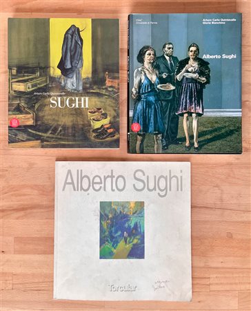 ALBERTO SUGHI - Lotto unico di 3 cataloghi