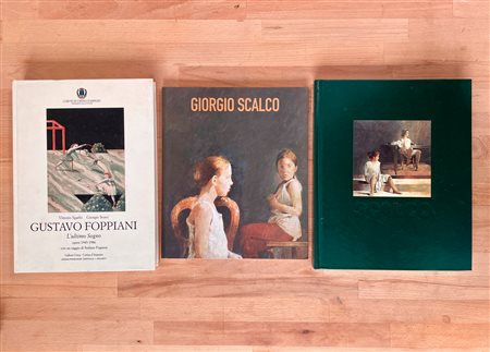 GIORGIO SCALCO E GUSTAVO FOPPIANI - Lotto unico di 3 cataloghi