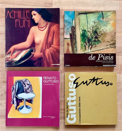 PITTURA ITALIANA FIGURATIVA - Lotto unico di 4 cataloghi