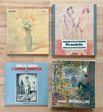 PITTURA ITALIANA FIGURATIVA - Lotto unico di 4 cataloghi