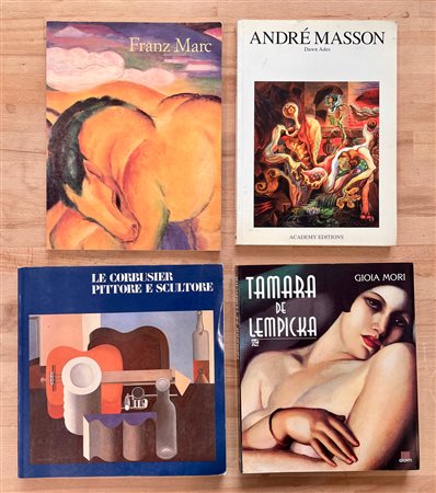 GRANDI MAESTRI DELLA STORIA DELL'ARTE - Lotto unico di 4 cataloghi