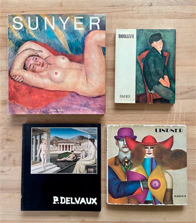 GRANDI MAESTRI DELLA STORIA DELL'ARTE - Lotto unico di 4 cataloghi